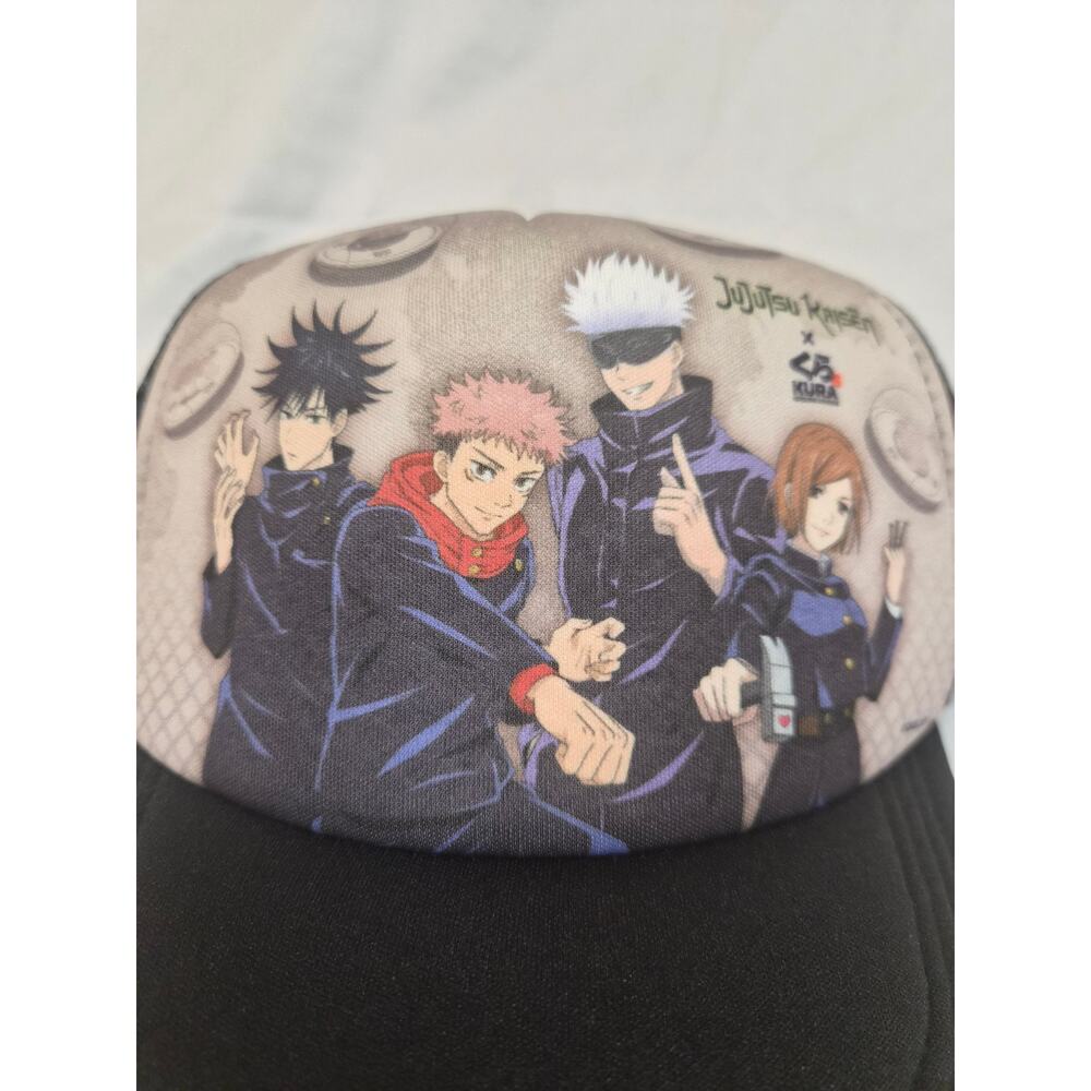 JUJUTSU KAISEN X KURA SUSHI Anime Hat Size SNAPBACK - Picture 2 of 6
